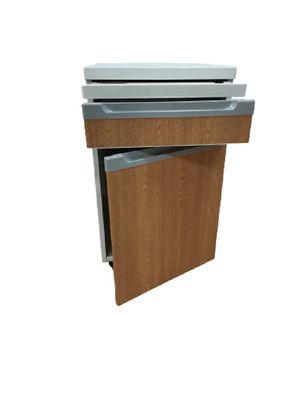 Van het de Structuurziekenhuis van de aluminiumplaat van het het Bedkabinet de Lijst Houten Kleur met Bevers