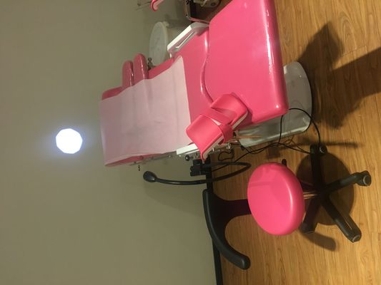Van de het Onderzoekslijst van het ziekenhuis Roze Elektrisch Gynaec Obstetrisch tableDeliverybed met Lamp