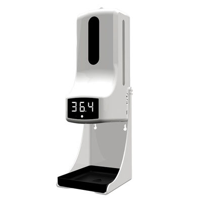 K9 Pro plus van de het Desinfecterende middelzeep van de Thermometer de Muur Opgezette Hand Automaat 1000ml 10cm