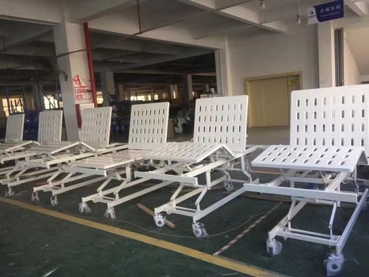 2 van het het Bedstaal van het krukassenziekenhuis Hand Geduldig de Nevel Plastic Kader