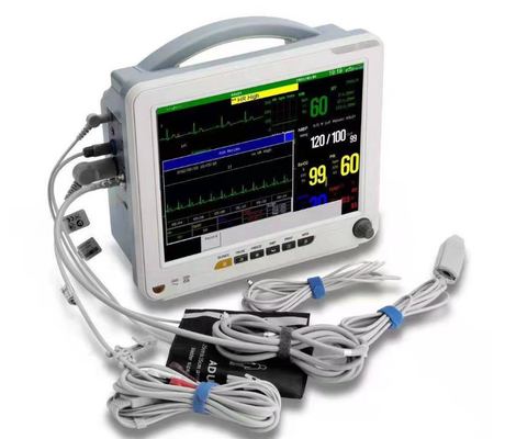 ABS materiële witte draagbare elektrocardiograaf alle-in-één machine voor geduldige medisch