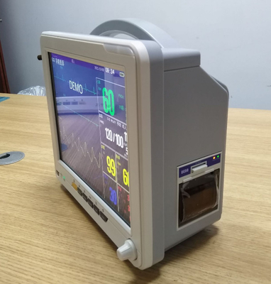 Draagbaar ECG-Medisch apparaat voor Huis allen in Één Detector Gebroken wit ABS Materiaal
