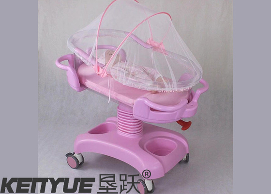 De roze Plastic Voederbak van de het Ziekenhuisbaby voor het Gemakkelijke Schoonmaken en het Bijwerken