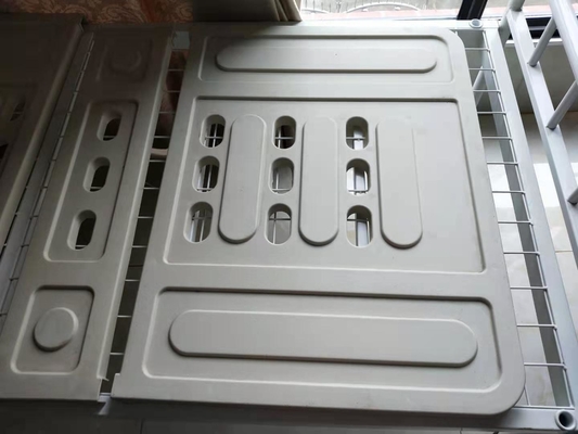 Raad van het rechthoek de Witte Medische die Bed voor het Ziekenhuis voor het Ziekenhuisbed wordt gebruikt