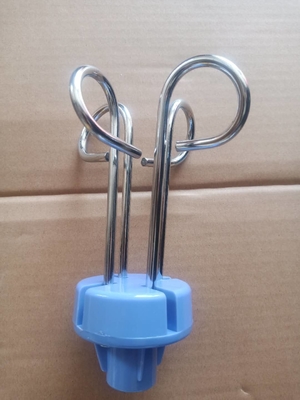 Blauwe Roestvrij staalinfusie Rod Hook For Hospital