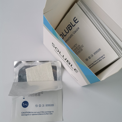 Het medische hemostatische materiaal van de gaas witte carboxymethyl cellulose