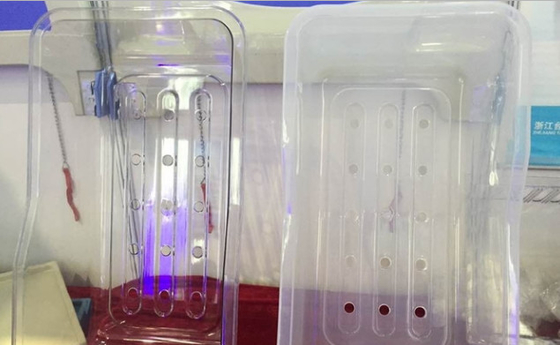 De medische Plastic van het het Bassinziekenhuis van het babybed van de de Voederbakkenzuigeling Pasgeboren Voederbakken van de het Ziekenhuisrang