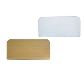 Het plastic van de het Dienbladlijst van het het Ziekenhuisbed Dinerende Comité Witte Houten Antiframeplate van Laninated