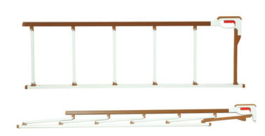 OEM het Zijspoorwacht van het het Ziekenhuisbed met Aluminiumlegering Lichtgewicht 1360*420mm