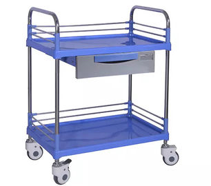 De blauwe Medische Vulling van de het Ziekenhuisinjectie van het Instrumentenkarretje/het Ziekenhuiskarretje van de Druglevering