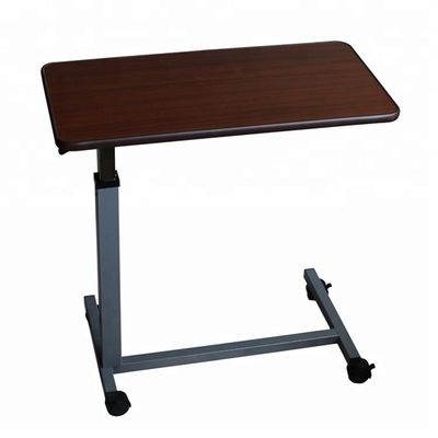 Het Regelbare de Hoogteziekenhuis 1010mm van Ce ISO9001 over Bed Tray Table