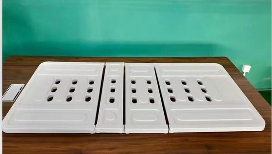 Raad van het rechthoek de Witte Medische die Bed voor het Ziekenhuis voor het Ziekenhuisbed wordt gebruikt