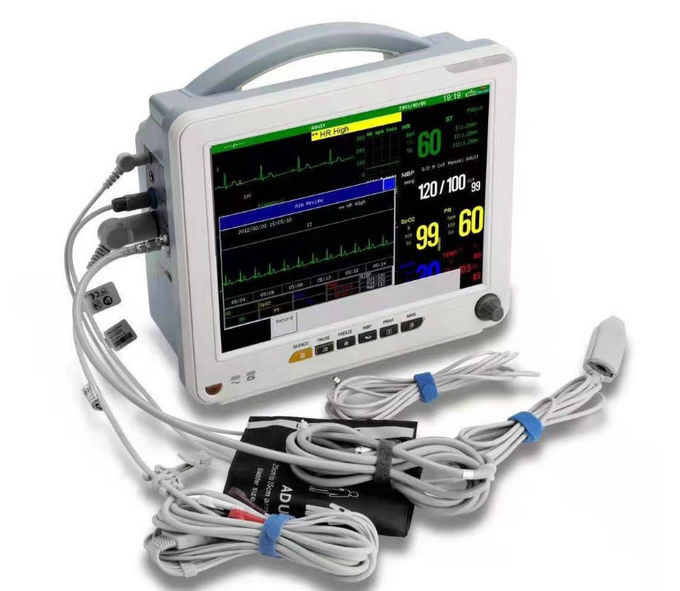 ABS materiële witte draagbare elektrocardiograaf alle-in-één machine voor geduldige medisch 0