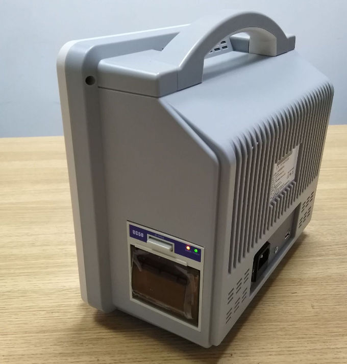 Draagbaar ECG-Medisch apparaat voor Huis allen in Één Detector Gebroken wit ABS Materiaal 0